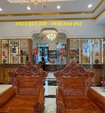 Tủ rượu gỗ sồi 