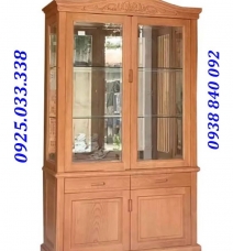 Tủ rượu gỗ sồi 